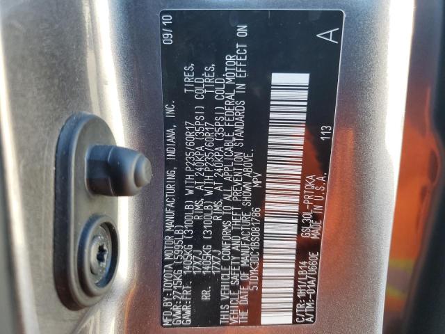 2011 TOYOTA SIENNA XLE #3302770374