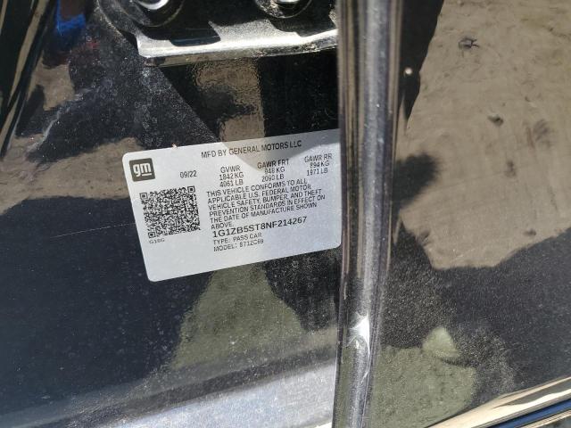 2022 CHEVROLET MALIBU LS 1G1ZB5ST8NF214267