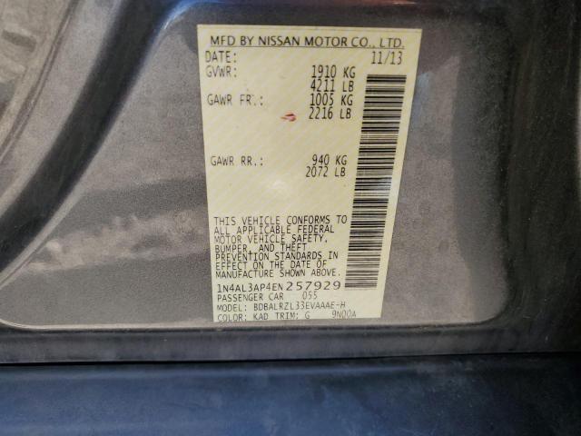 2014 NISSAN ALTIMA 2.5 - 1N4AL3AP4EN257929