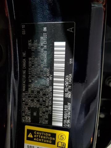 2010 LEXUS RX 350 - 2T2BK1BA7AC057880