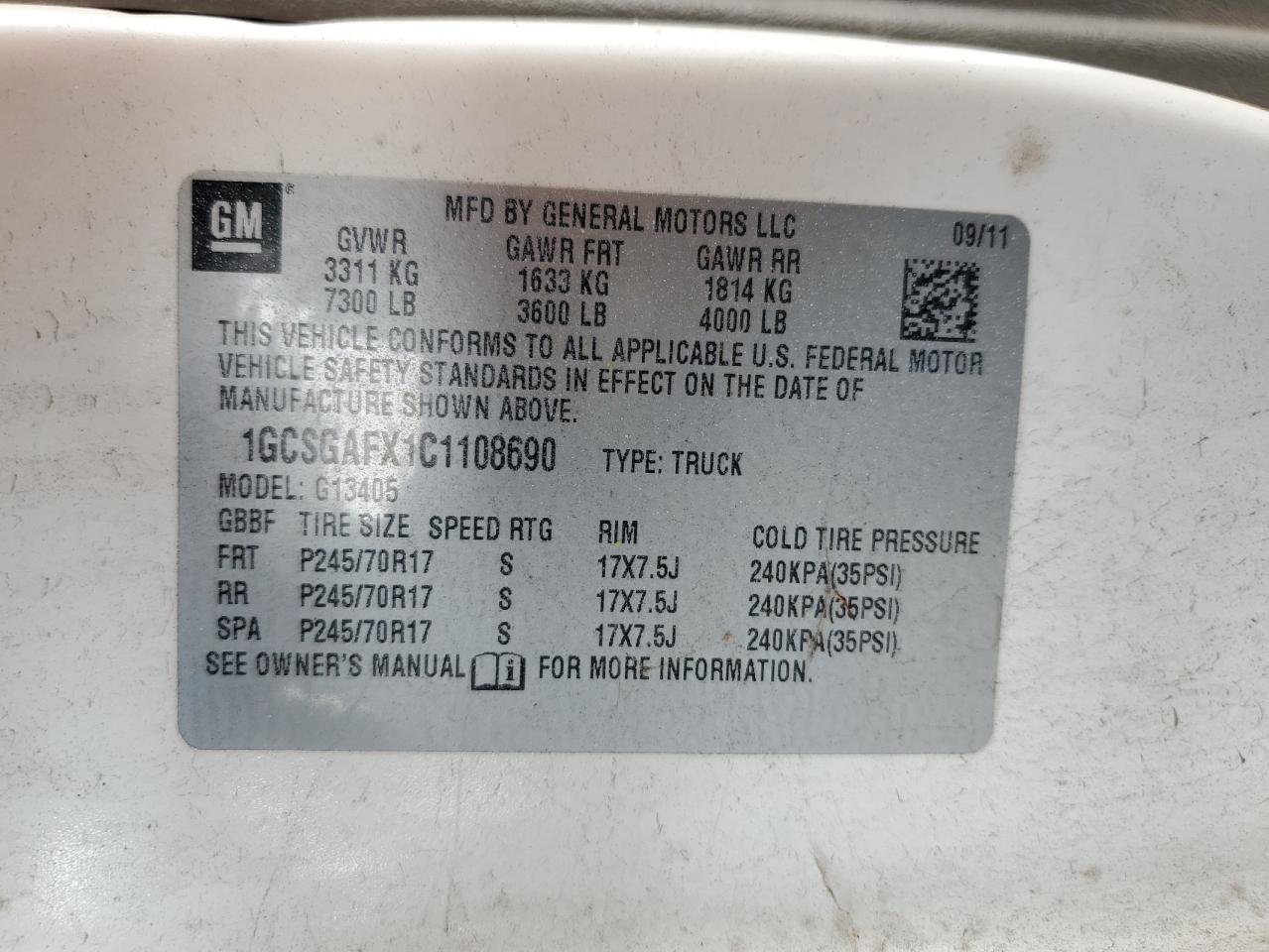 CHEVROLET EXPRESS G1