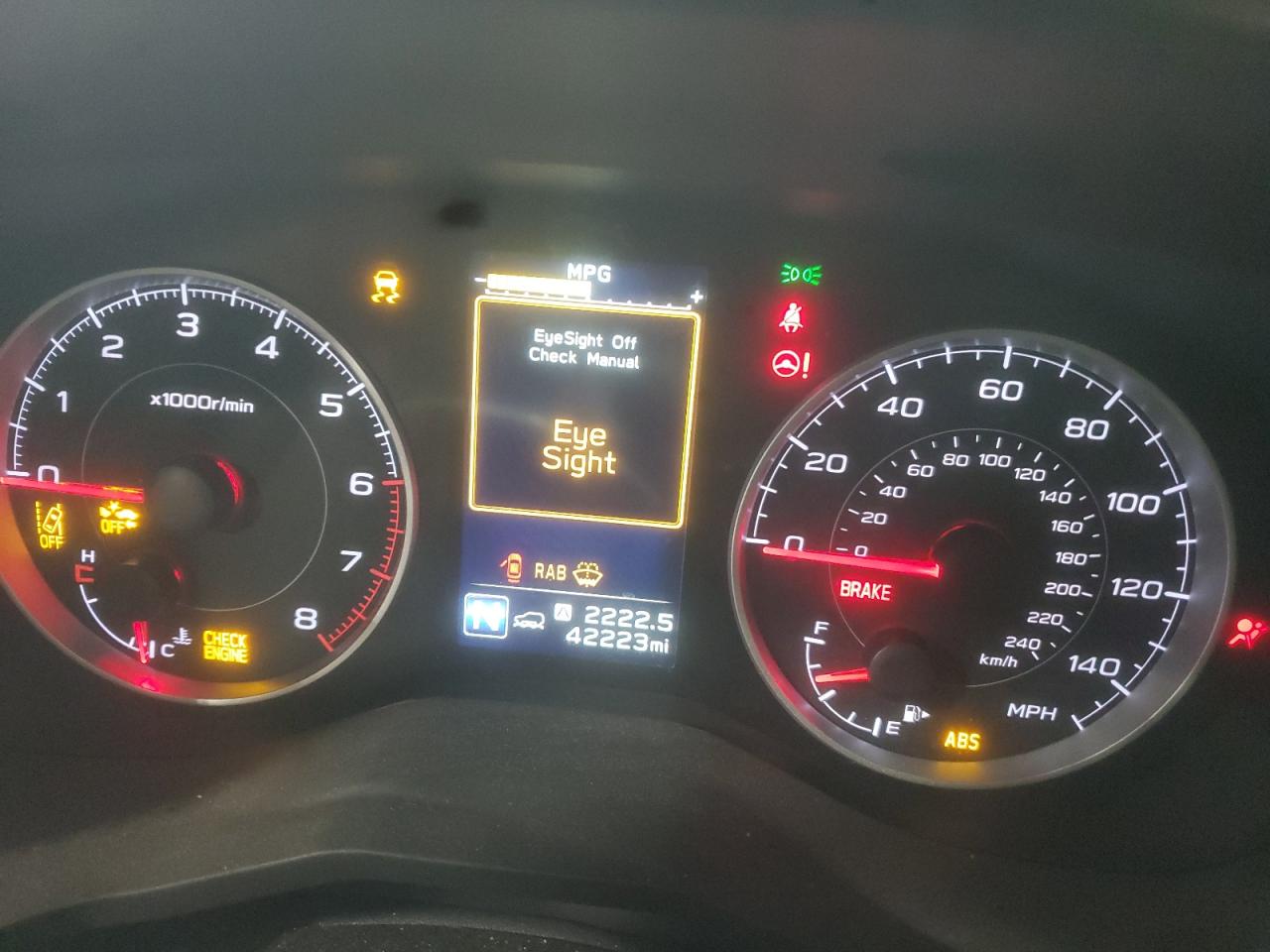 SUBARU ASCENT ONYX EDITION