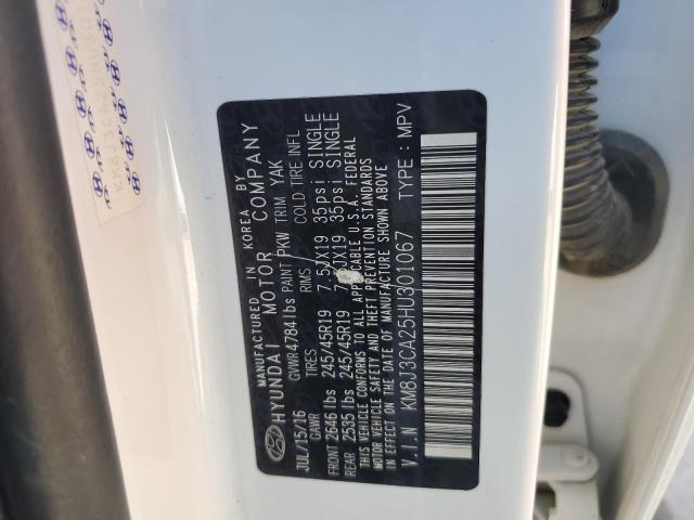 2017 HYUNDAI TUCSON LIM #3266816926