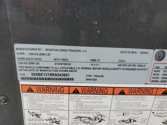 2024 SPARTAN CARGO UNKNOWN #3279611784