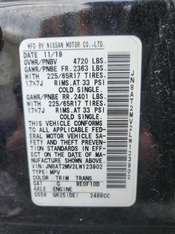 2020 NISSAN ROGUE S #3291348144