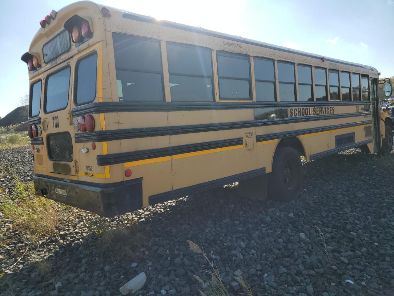 Lot #3269765717 2008 BLUE BIRD SCHOOL BUS