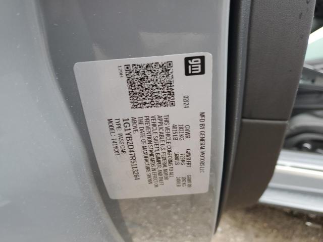 2024 CHEVROLET CORVETTE S 1G1YB2D47R5113264