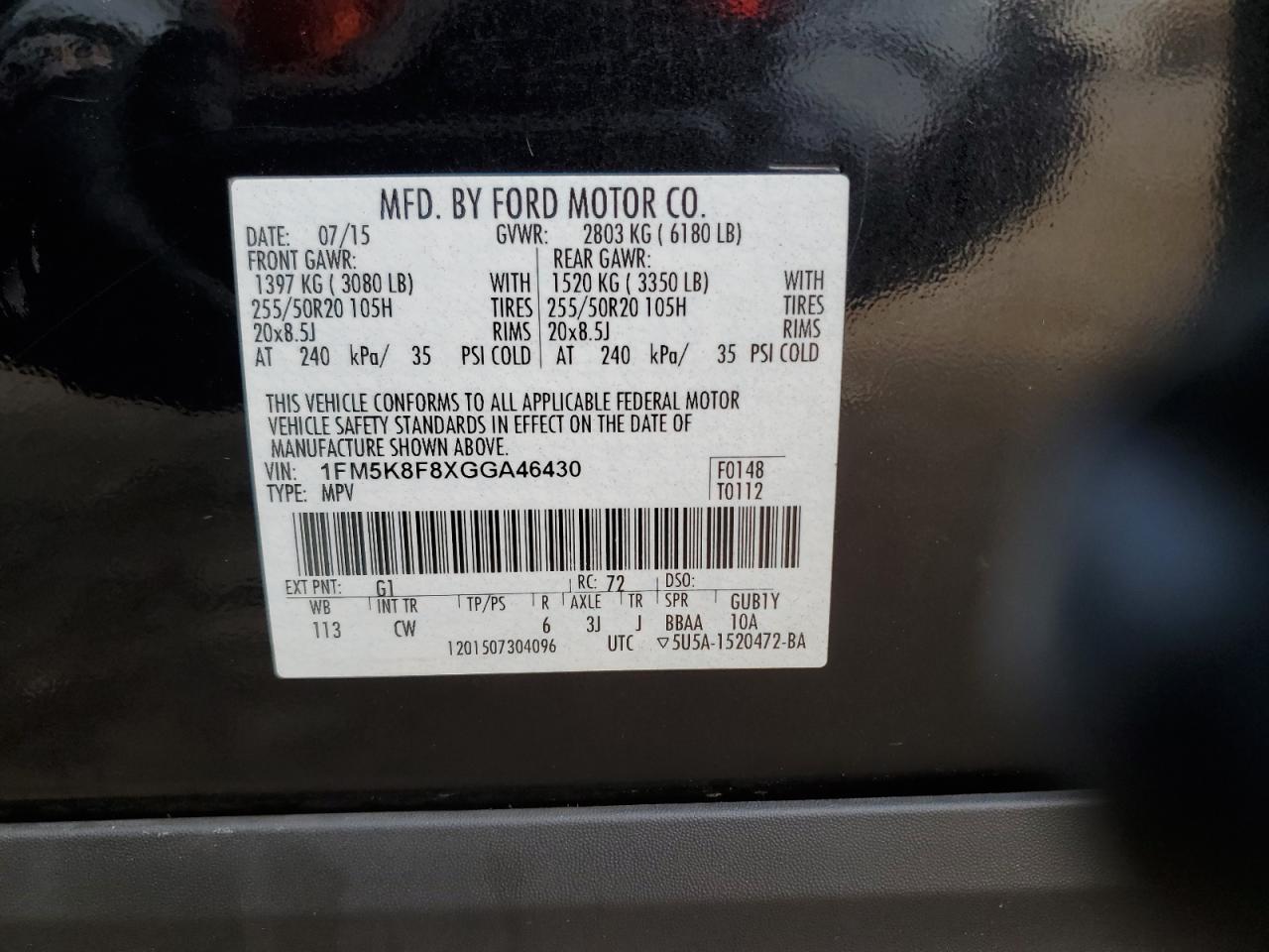 FORD EXPLORER LIMITED