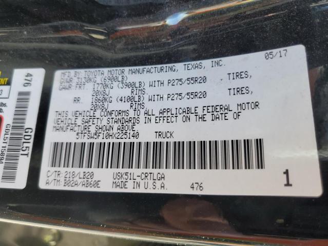 2017 TOYOTA TUNDRA DOU #3269023091