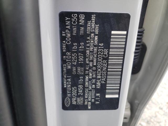 2025 HYUNDAI ELANTRA N KMHLW4DK8SU032314