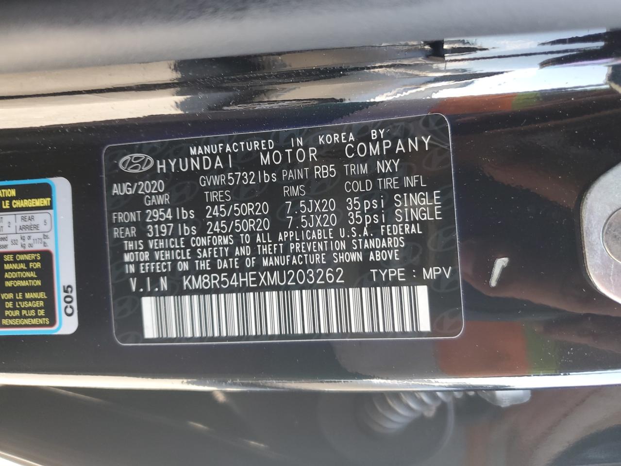 HYUNDAI PALISADE LIMITED