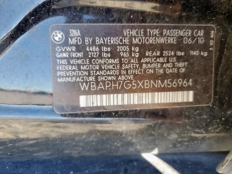 2011 BMW 328 I - WBAPH7G5XBNM56964