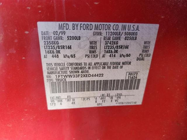 1999 FORD F350 SUPER #3275512713