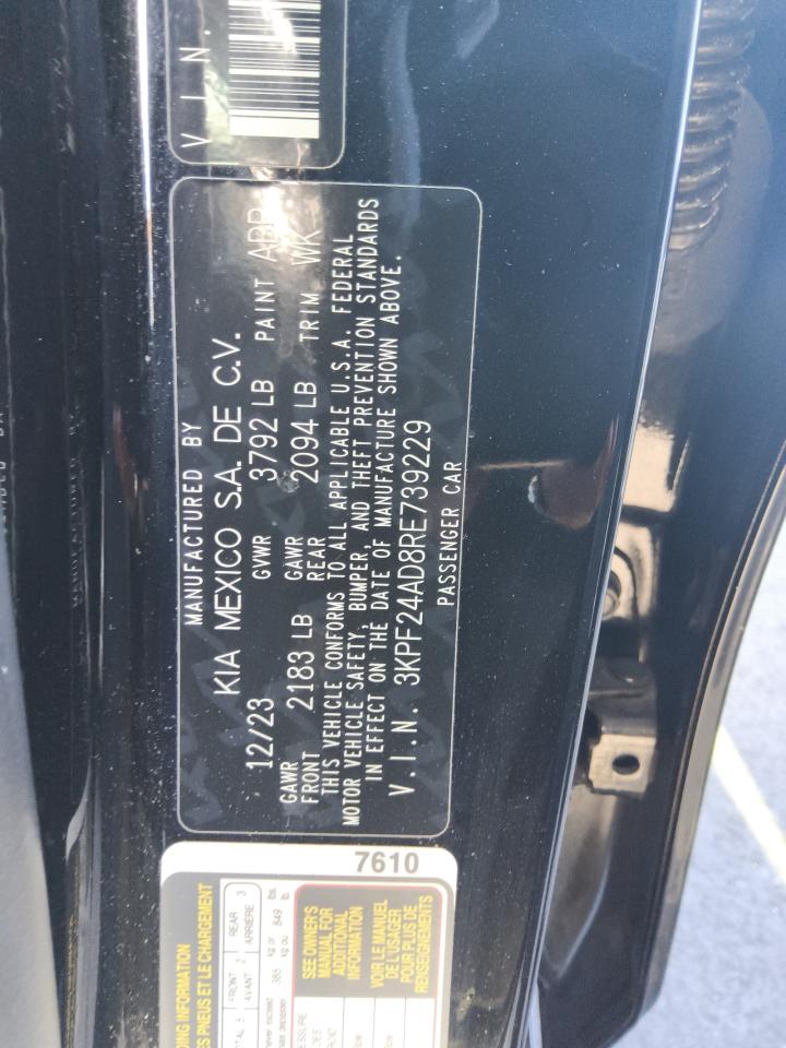 Lot #3302830899 2024 KIA FORTE LX