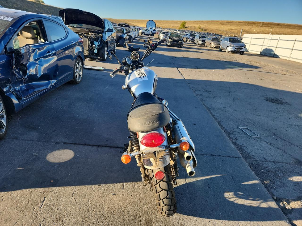 Lot #3290147262 2014 TRIUMPH MOTORCYCLE SCRAMBLER