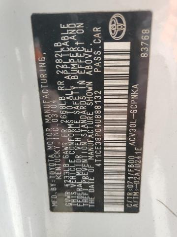 2004 TOYOTA CAMRY SOLA #3302798918