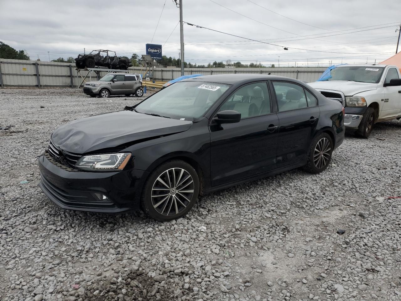 Lot #3297130524 2016 VOLKSWAGEN JETTA SPOR