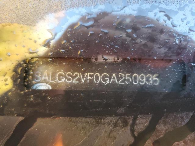 2016 LAND ROVER RANGE ROV - SALGS2VF0GA250935