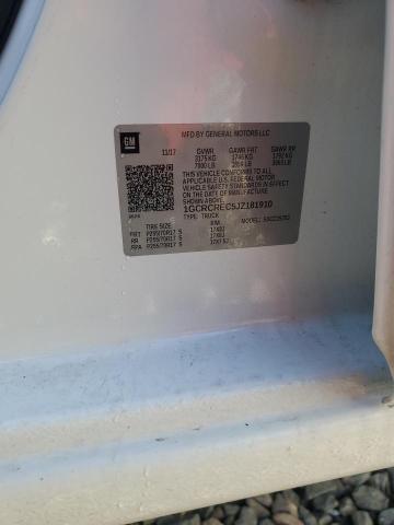 2018 CHEVROLET SILVERADO - 1GCRCREC5JZ181910