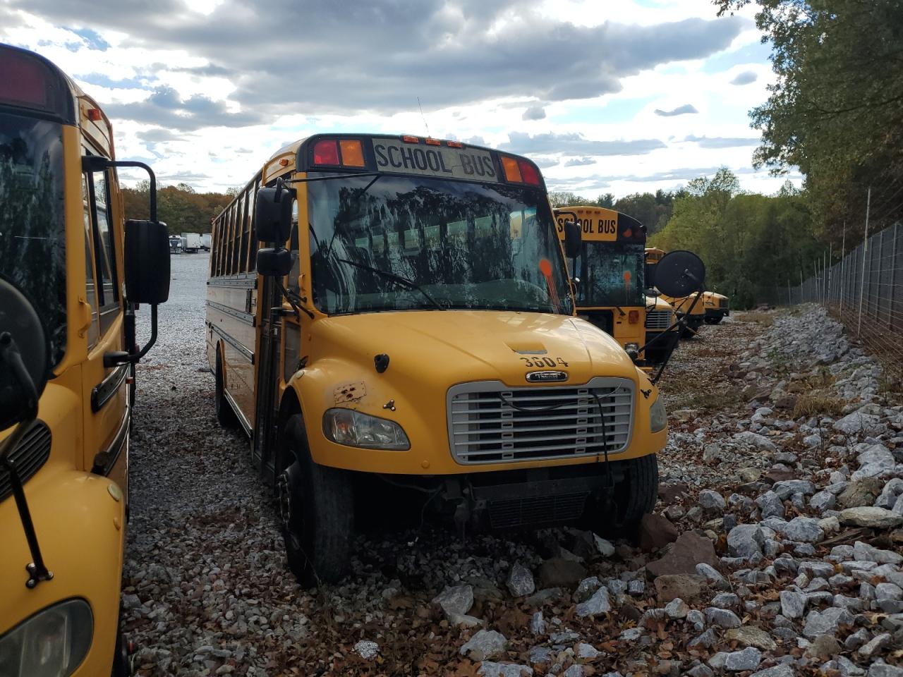 Lot #3273801373 2012 THOMAS SAF-T-LINER C2