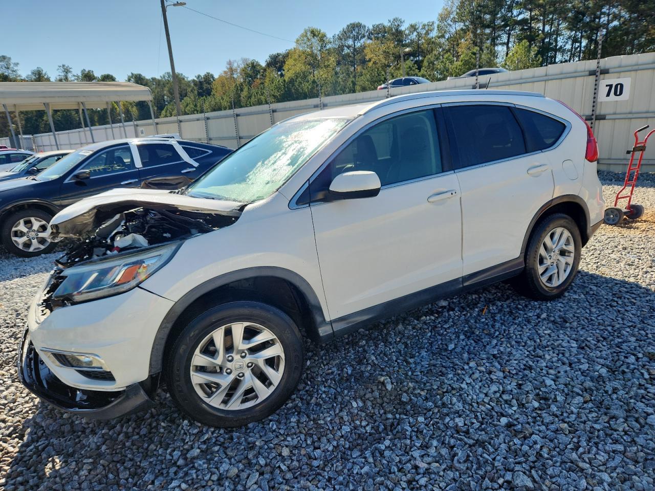 Lot #3302728022 2016 HONDA CR-V EXL