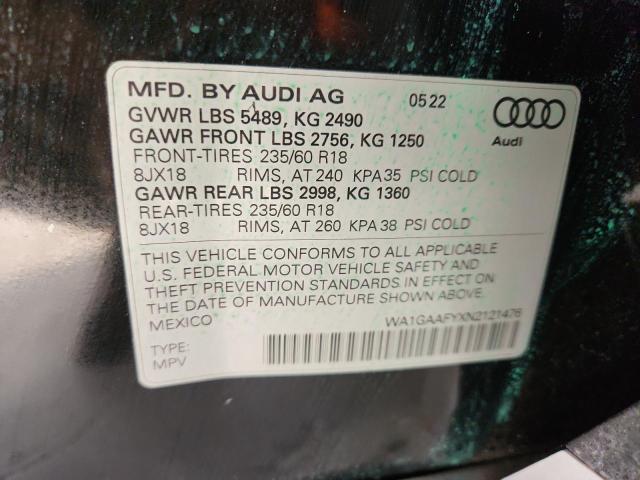 2022 AUDI Q5 PREMIUM #3309640065