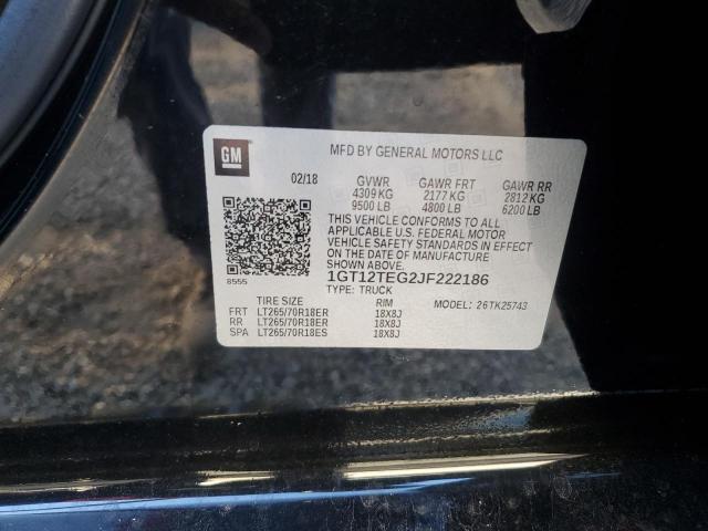 2018 GMC SIERRA K25 1GT12TEG2JF222186