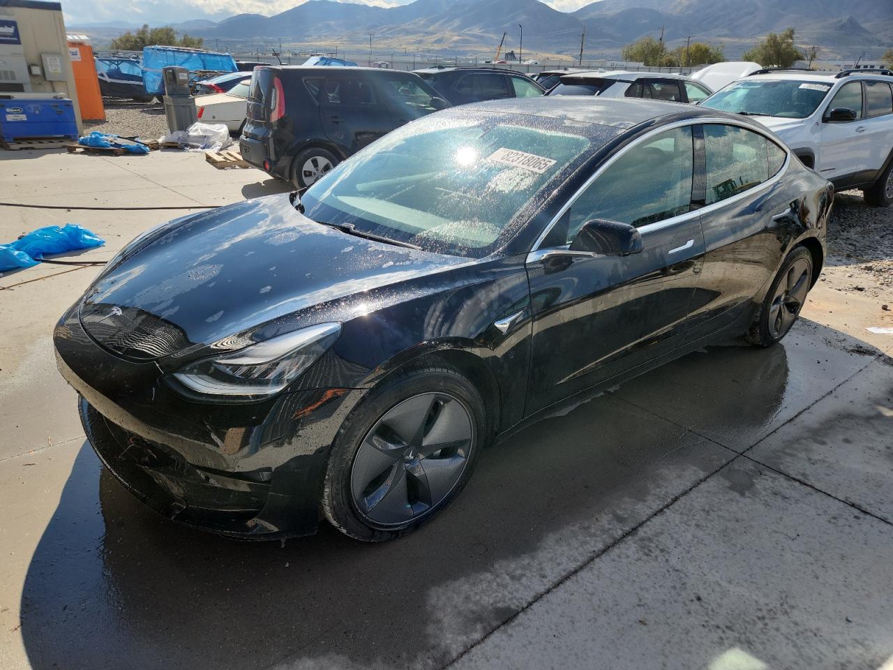 Lot #3278985699 2020 TESLA MODEL 3