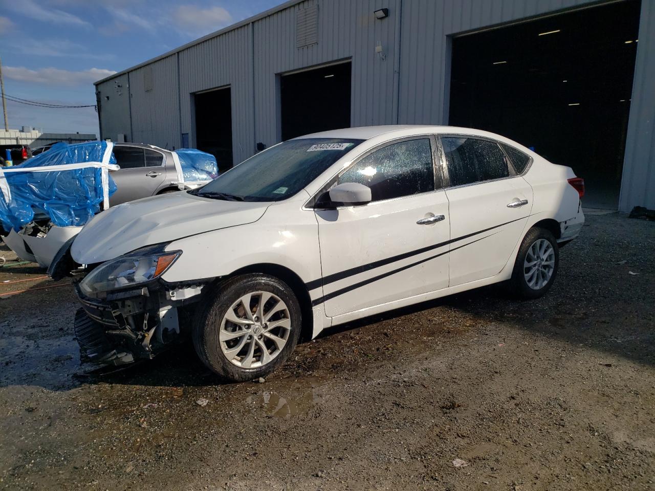 Lot #3302885924 2019 NISSAN SENTRA S