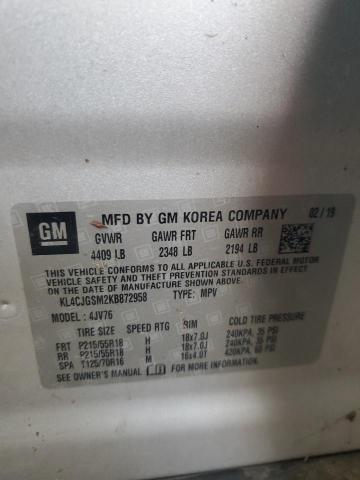 2019 BUICK ENCORE ESS - KL4CJGSM2KB872958