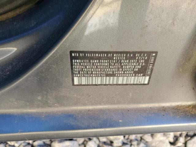 2019 VOLKSWAGEN JETTA S - 3VWC57BU1KM079702