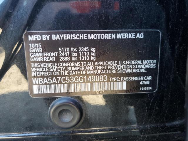 2016 BMW 528 XI WBA5A7C53GG149083