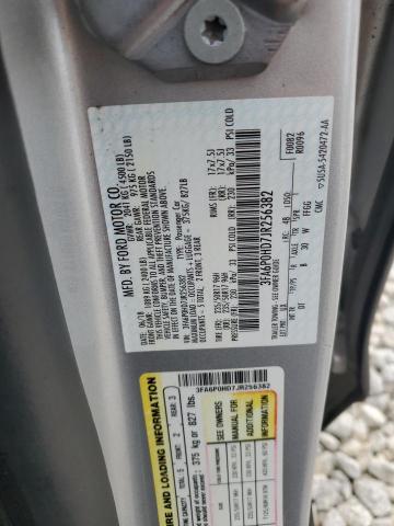 2018 FORD FUSION SE - 3FA6P0HD7JR256382