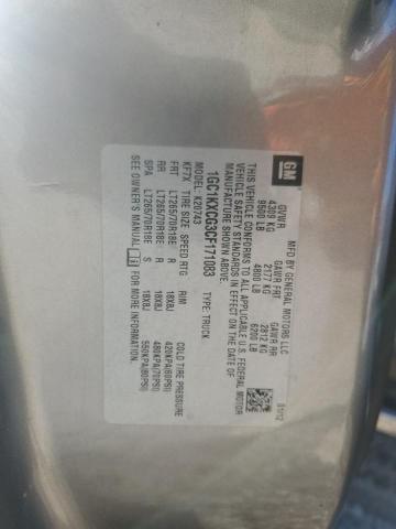 2012 CHEVROLET SILVERADO #3294471491