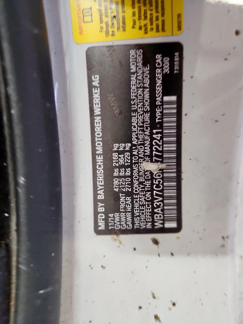 2015 BMW 428 I SULE WBA3V7C56FP772241