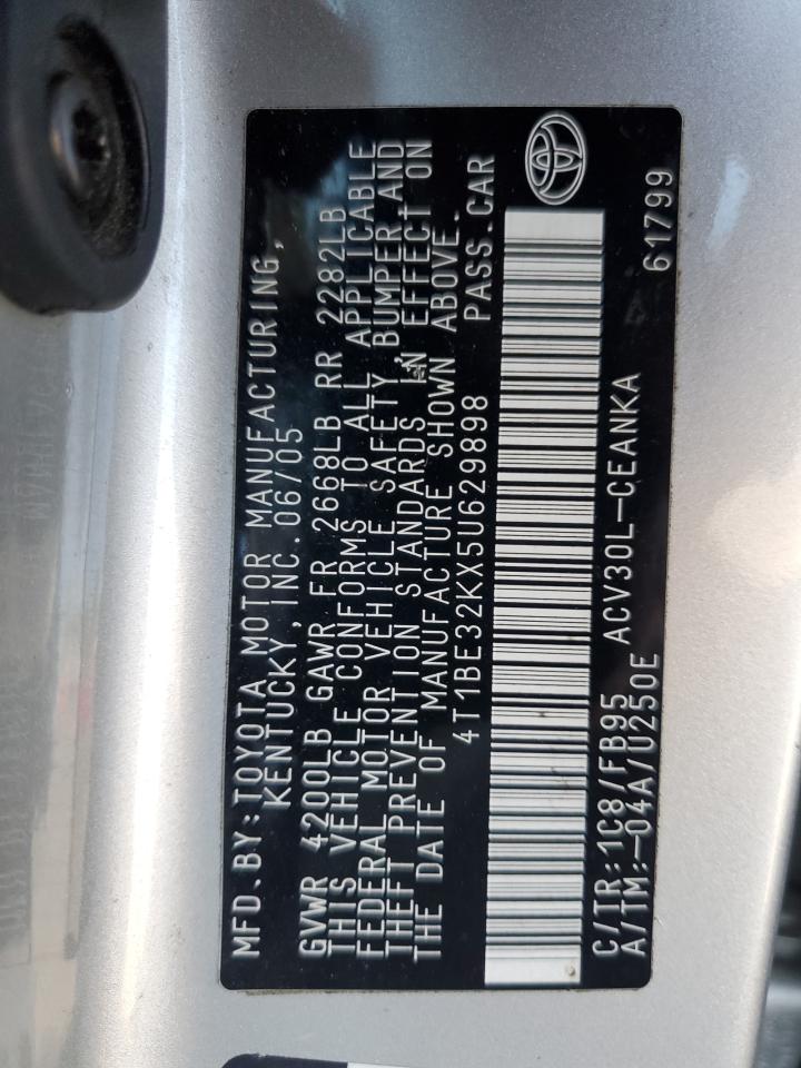 Lot #3290343784 2005 TOYOTA CAMRY LE