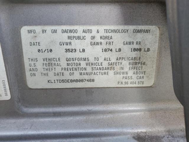 2010 CHEVROLET AVEO LS #3285626280