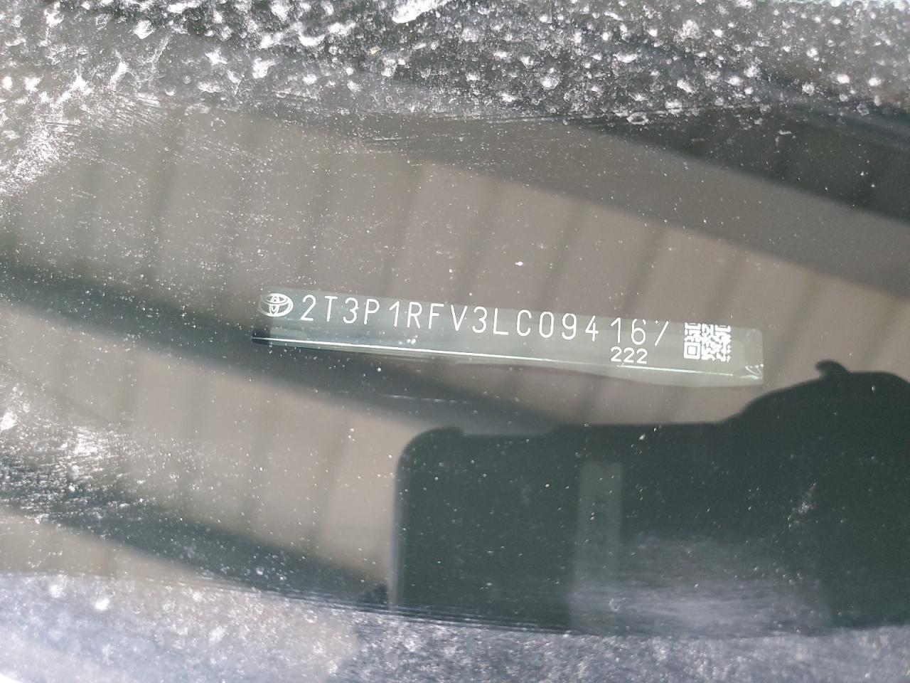 Lot #3308356367 2020 TOYOTA RAV4 XLE