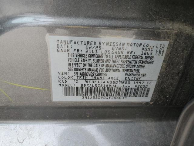 2025 NISSAN SENTRA SR 3N1AB8DV0SY308039