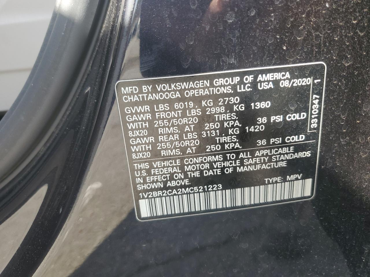 VOLKSWAGEN ATLAS SEL