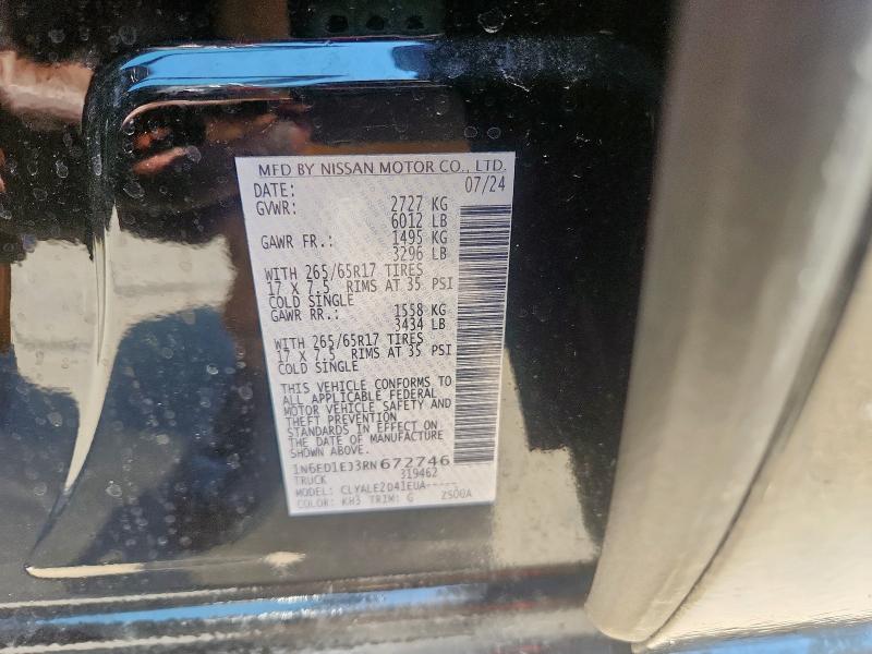 2024 NISSAN FRONTIER S #3281538432