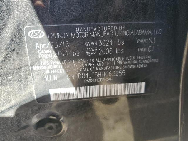 2017 HYUNDAI ELANTRA SE - 5NPD84LF5HH063255