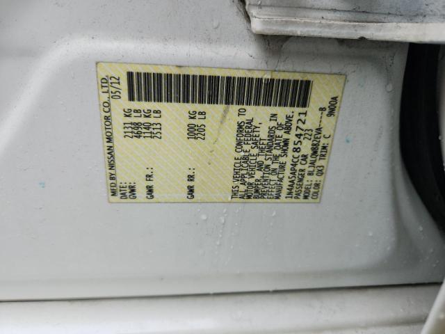 2012 NISSAN MAXIMA S #3291418135