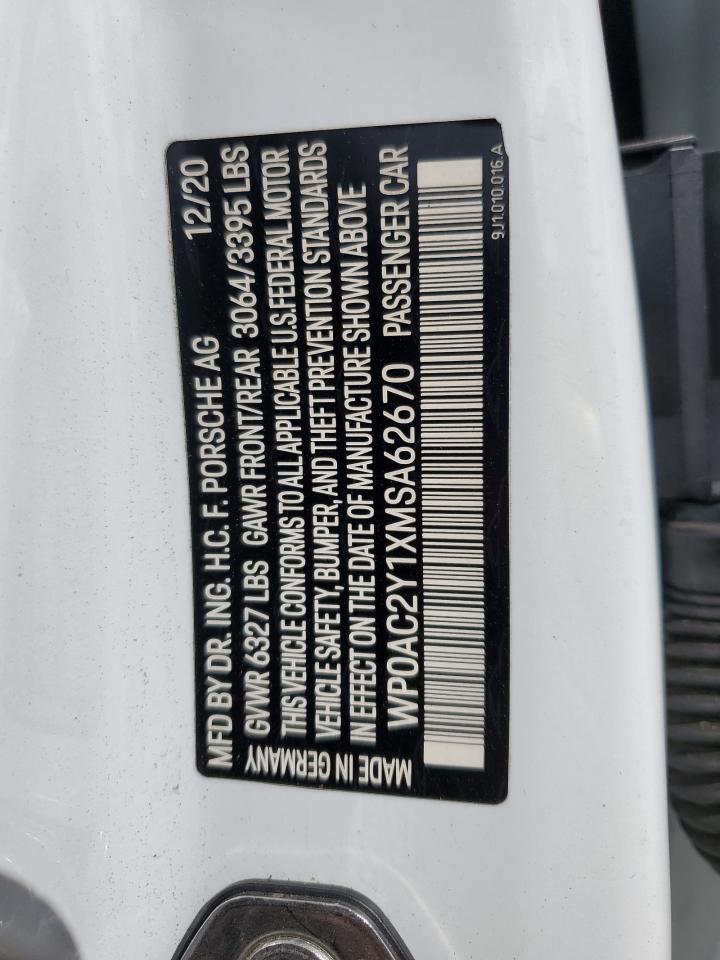 PORSCHE TAYCAN TURBO