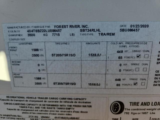 2020 SALEMBYFORESTRIV HEMISPHERE 24RLHL #3286765283