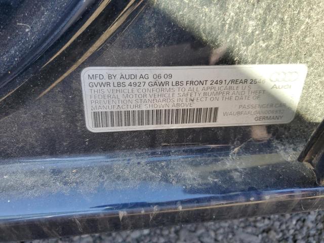 2010 AUDI A4 PREMIUM - WAUBFAFL0AN006932