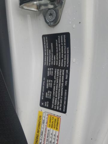 2016 BUICK CASCADA PREMIUM - W04WT3N51GG152615