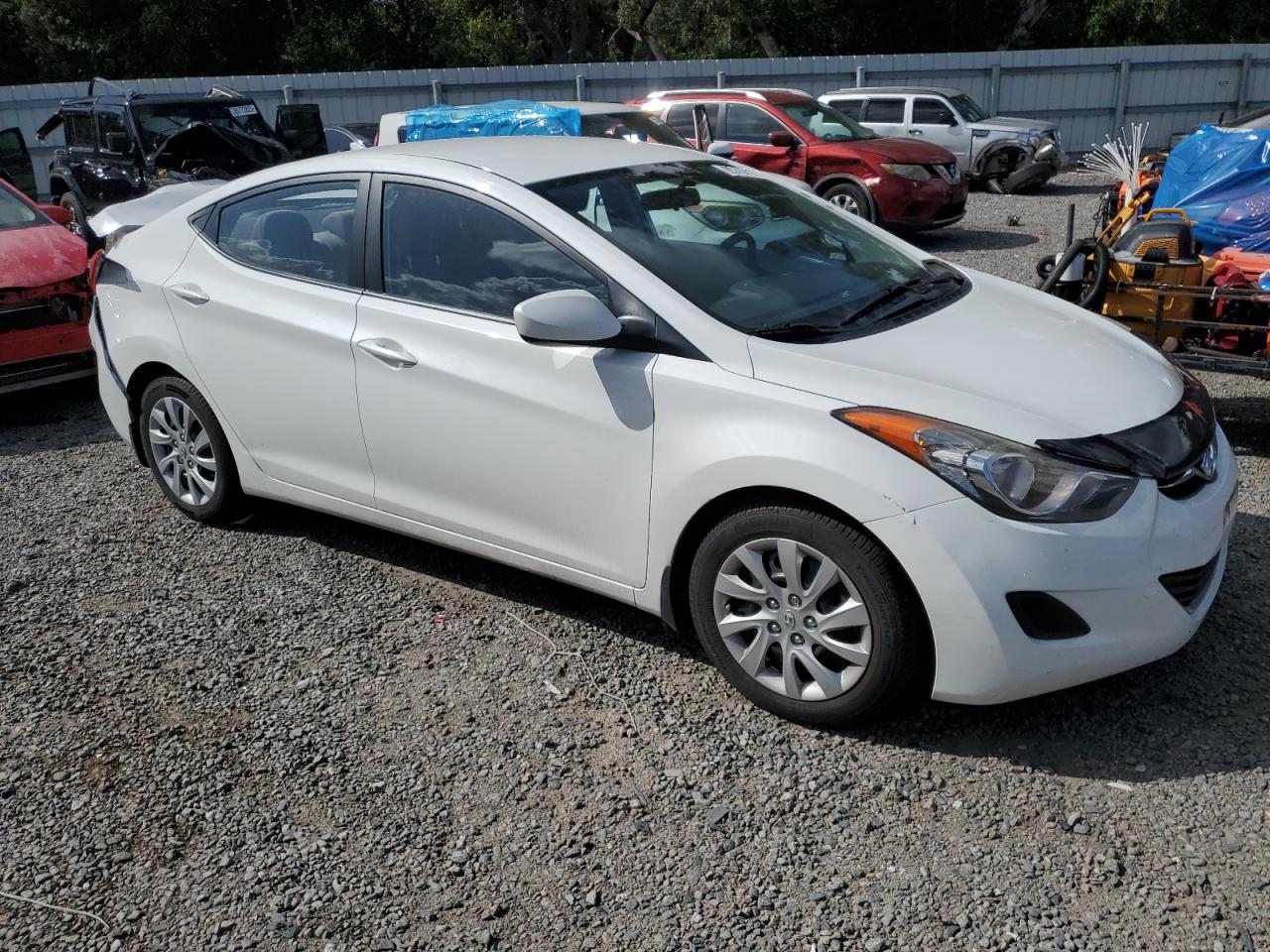 Lot #3316721433 2013 HYUNDAI ELANTRA GLS