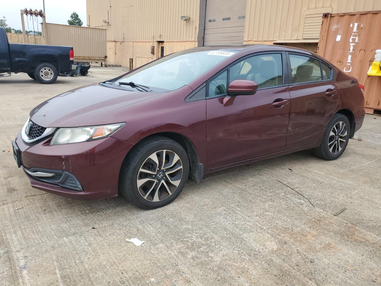 Lot #3286525149 2015 HONDA CIVIC EX