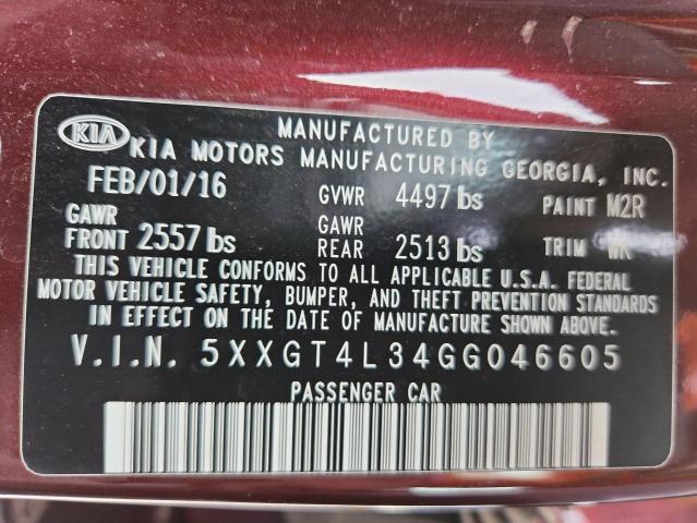 2016 KIA OPTIMA LX - 5XXGT4L34GG046605